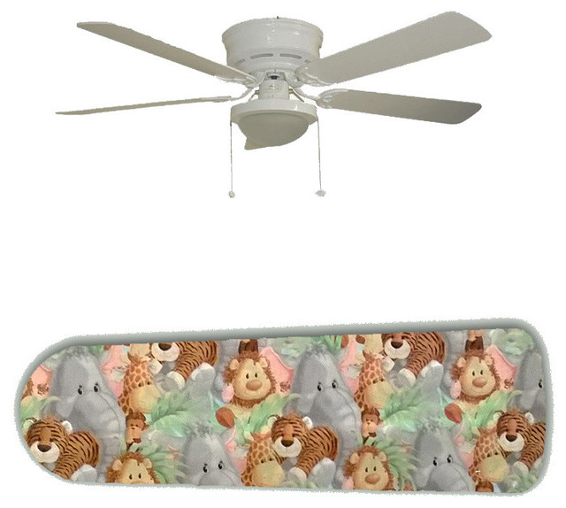 Jungle Babies Baby Nursery 52 Ceiling Fan And Lamp Contemporary Jungle Babies Baby Nursery 52 Ceiling Fan And Lamp