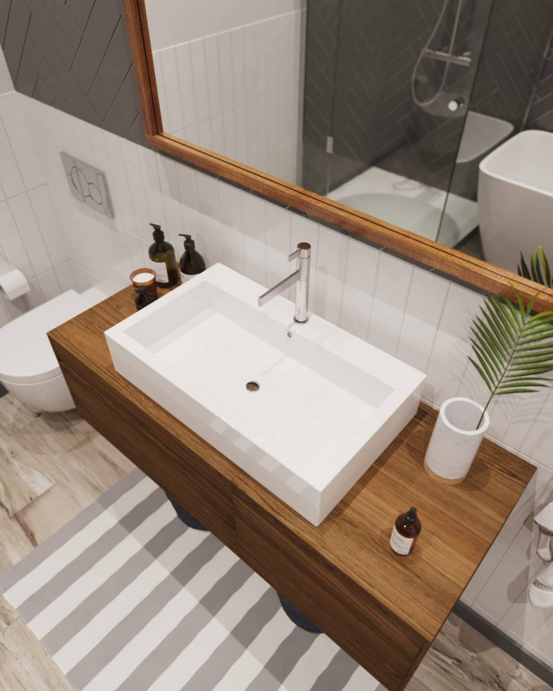 Design of a one-room Khrushchev 31 m² in Tver