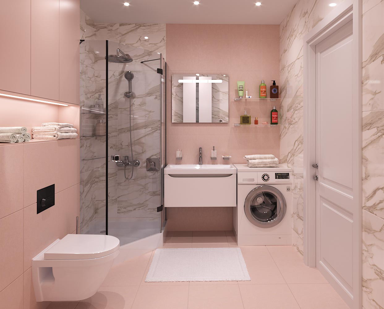 Проекты ванных комнат для магазина сантехники и плитки