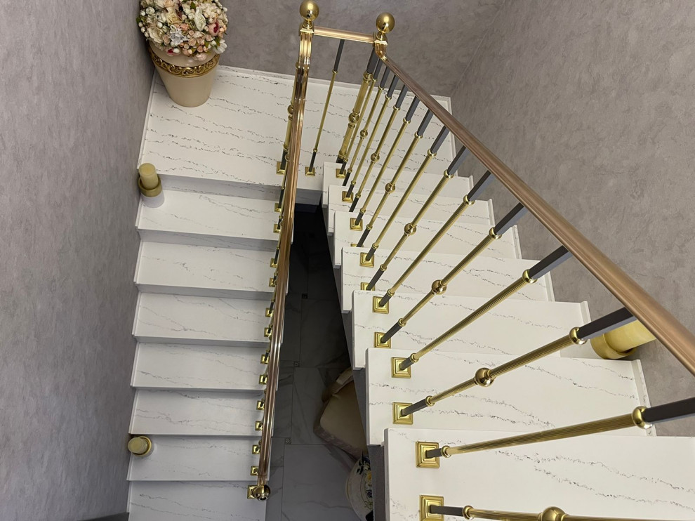 Лестница, латунное ограждение, Grande forge(Франция), коллекция "Графиня"