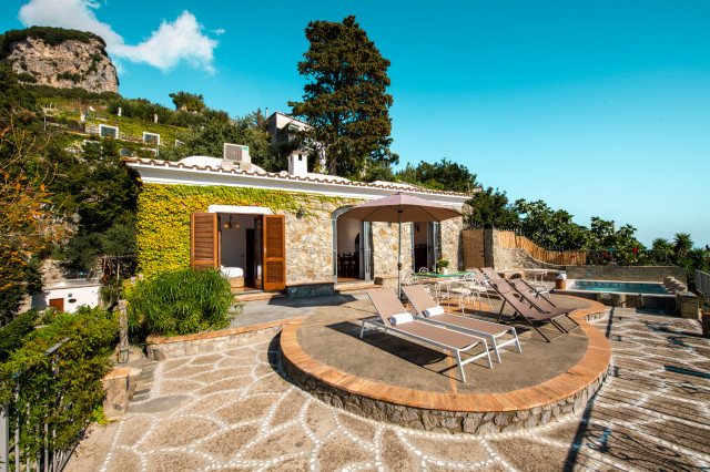 Ville Olimpo Positano - Solarium mediterranean-deck