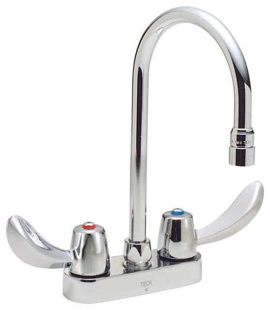 Delta 2 Lever Bar Laundry Faucet Contemporary Utility Sink