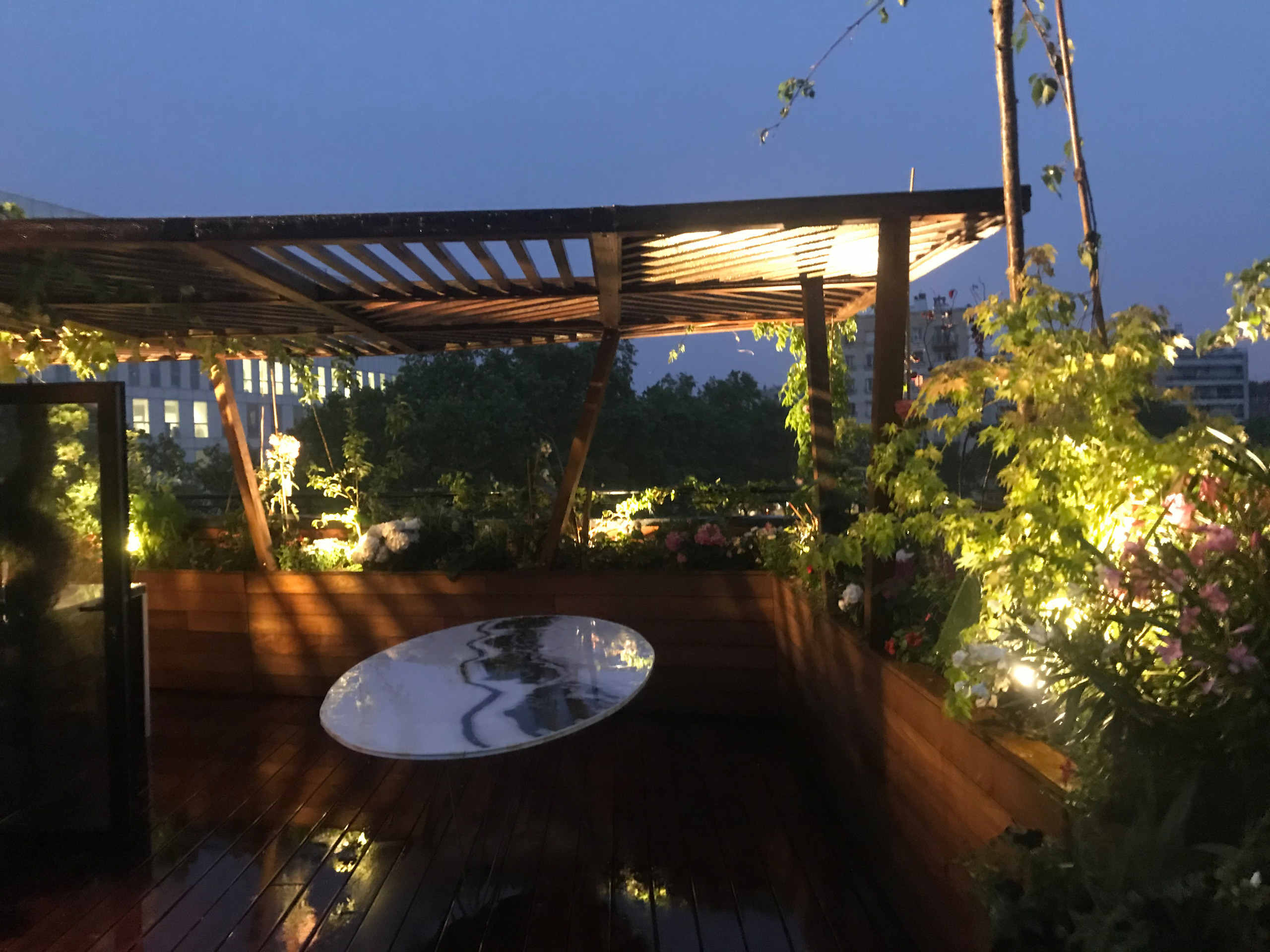 terrasse paysagée Boulogne