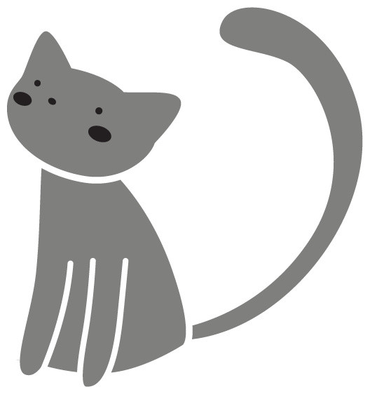 Cat Stencil 5 For Painting Contemporary Wall Stencils By My Cat Stencil 5 For Painting