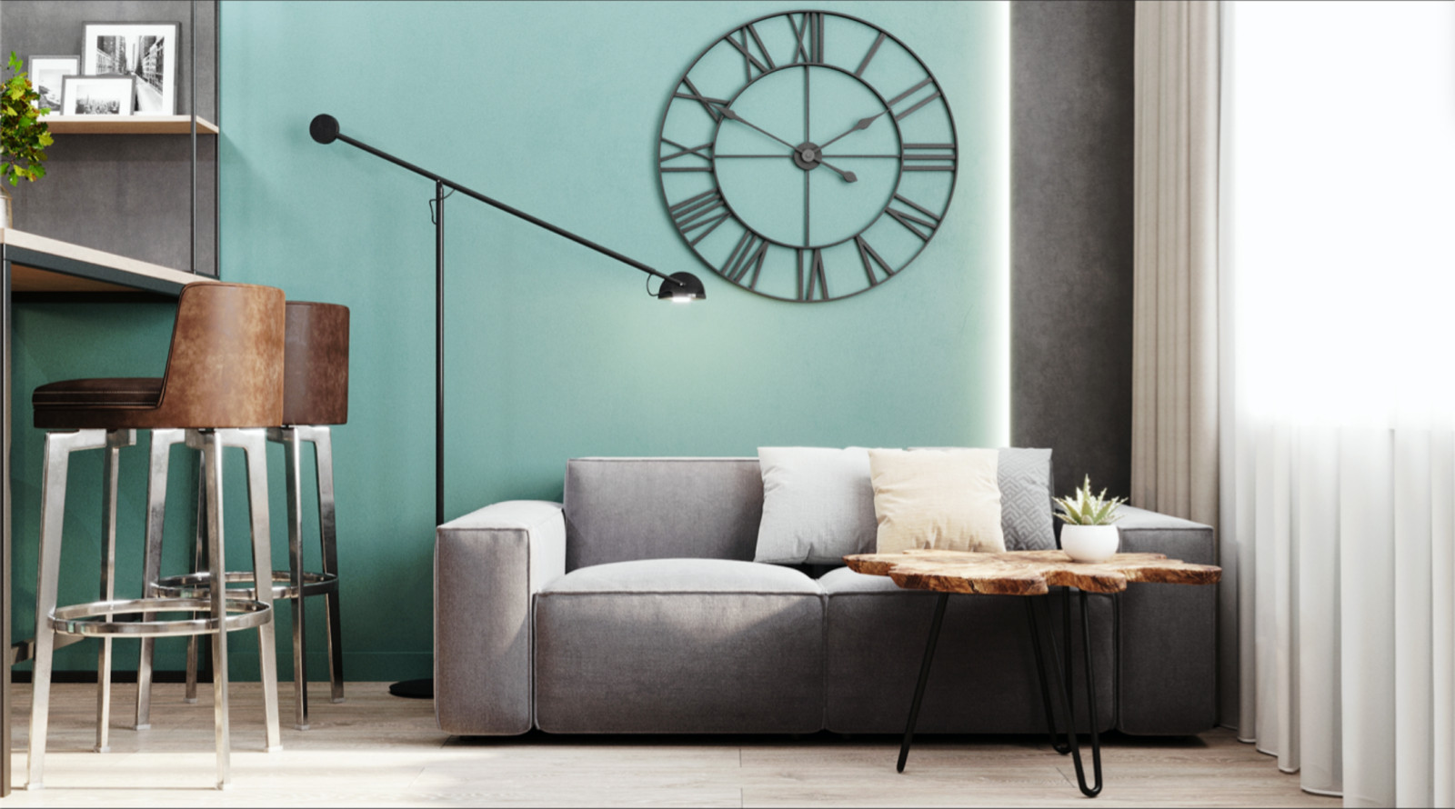 Дизайн проект квартиры для холостяка