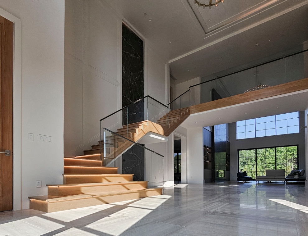107_Sustainable Modern-Floating Staircase, Great Falls VA 22066 ...