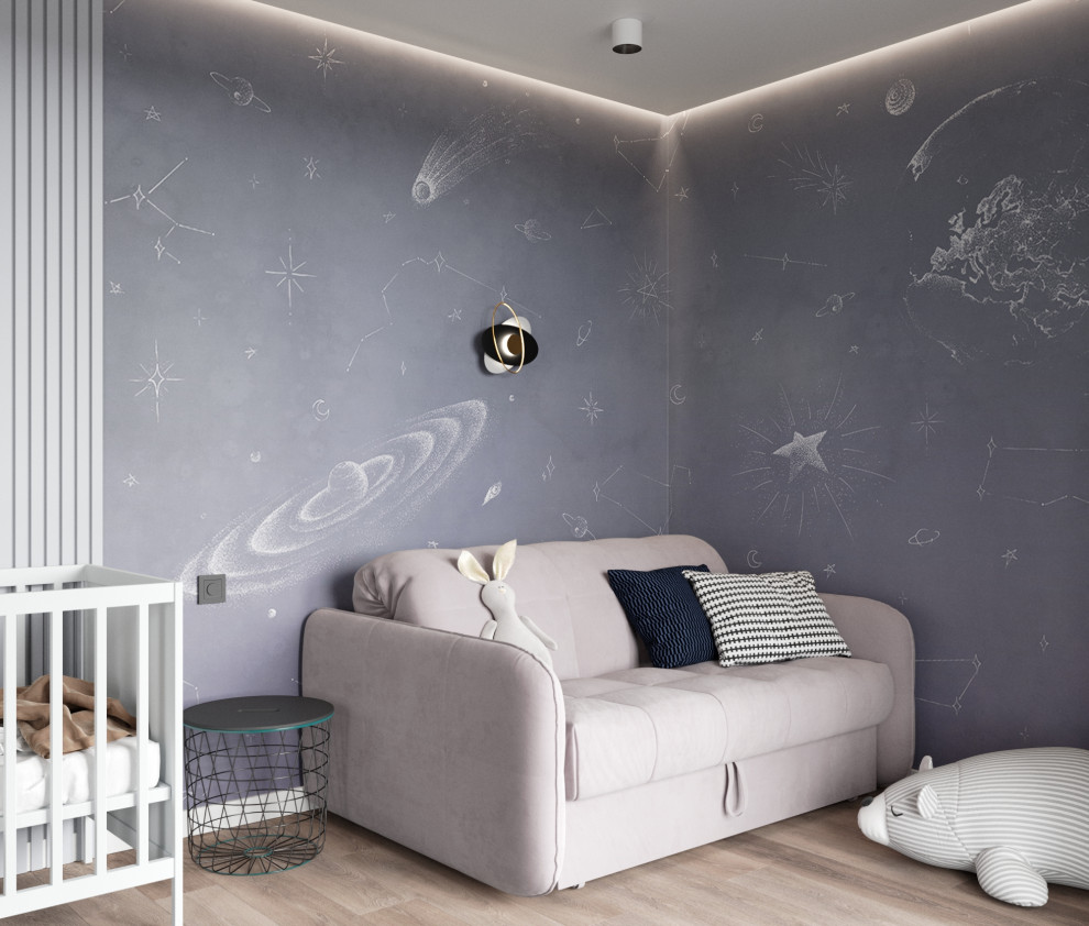 Дизайн квартиры в ЖК «Солярис» с большой лоджией