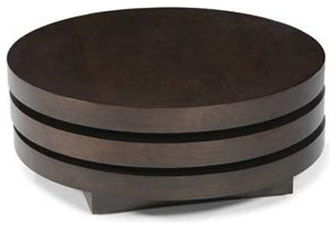 Layered Coffee Table in Brown