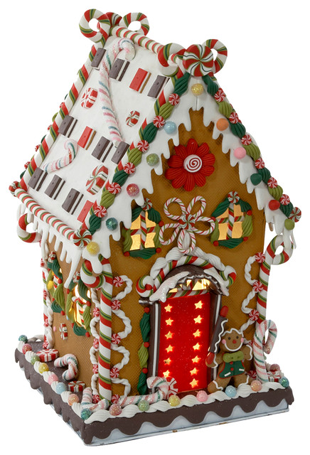 13.25" Cookie/Candy House With C7 Lights