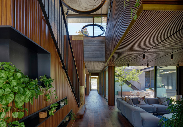 Roscommon House midcentury-family-room