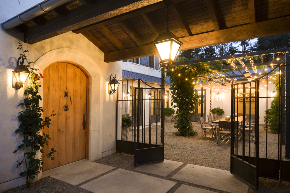 This is an example of a mediterranean patio in San Francisco.