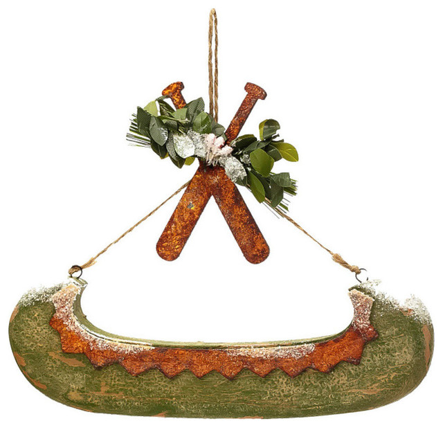 mini rustic canoe christmas ornament contemporary mini rustic canoe christmas ornament contemporary