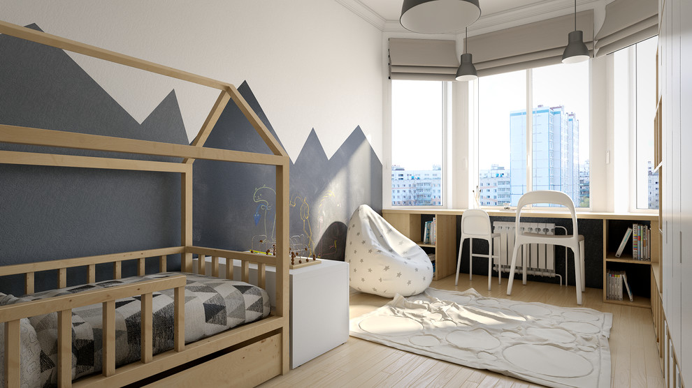 Чёрно-белая детская