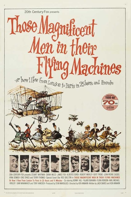 Those Magnificent Men in Their Flying Machines 11 x 17 Movie Poster - Style A