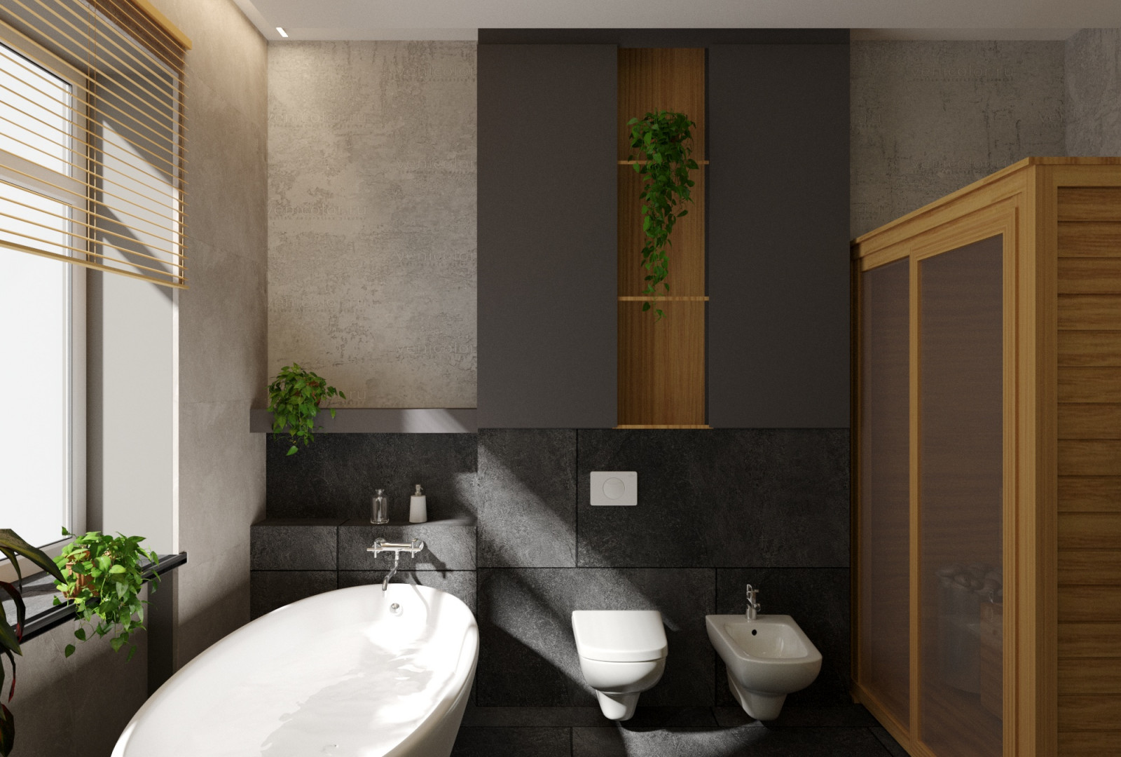 Санузел в доме