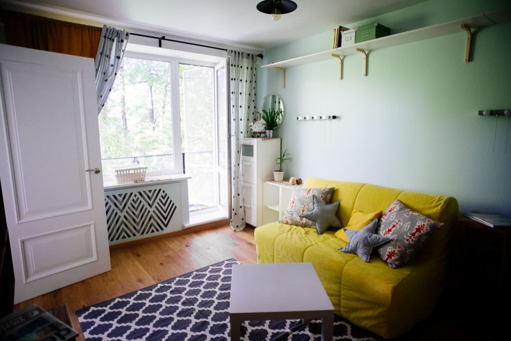 Однушка в скандинавском стиле