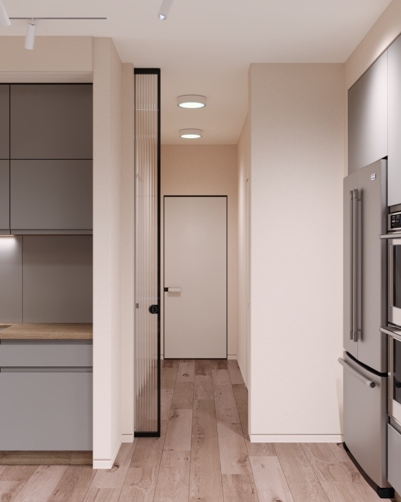 Спарка, трехкомнатная квартира в ЖК Европейский