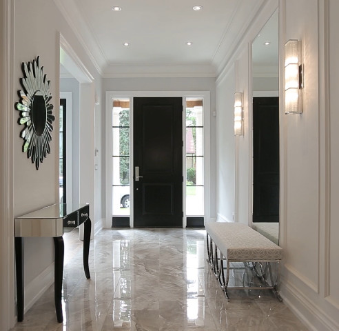 Custom Homes di-transizione-ingresso