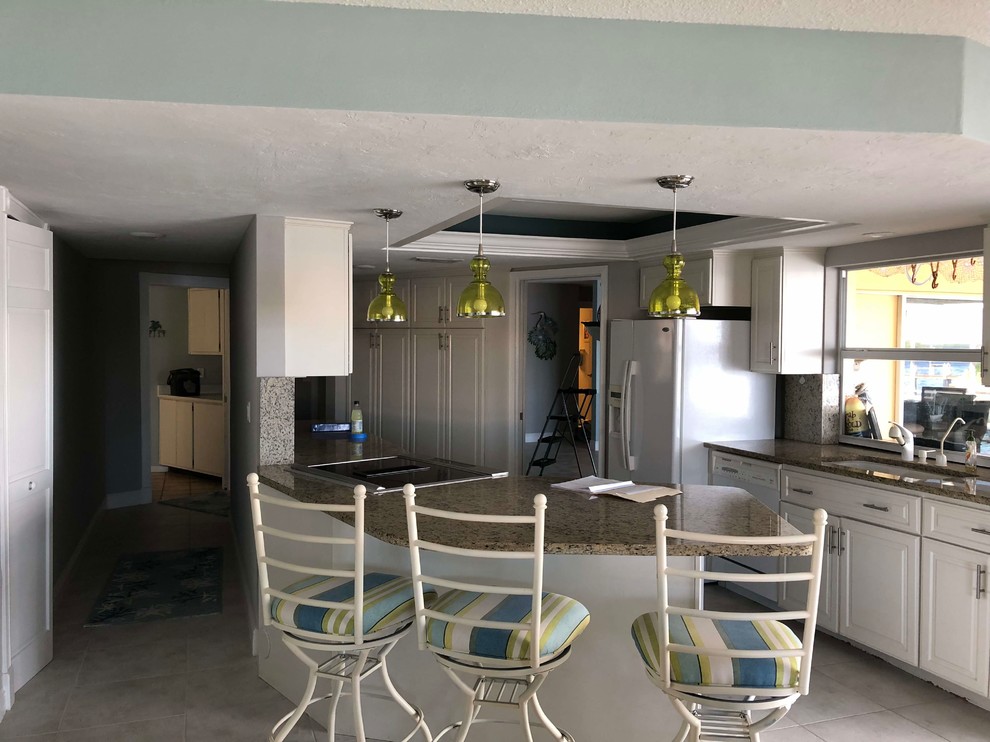 ‘Before’ picture of kitchen