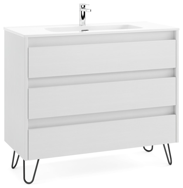 Tivoli Bathroom Vanity With Ceramic Sink, 40