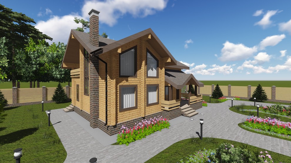 Дом из профилированного бруса