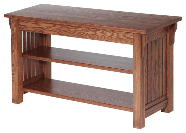 Authentic Mission Style Solid Oak Tv Stand 41 Traditional Authentic Mission Style Solid Oak Tv Stand 41 Autumn