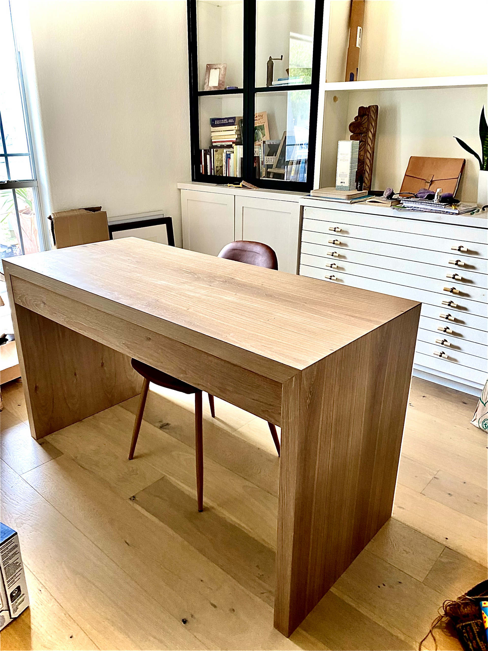 Custom White Oak Desk