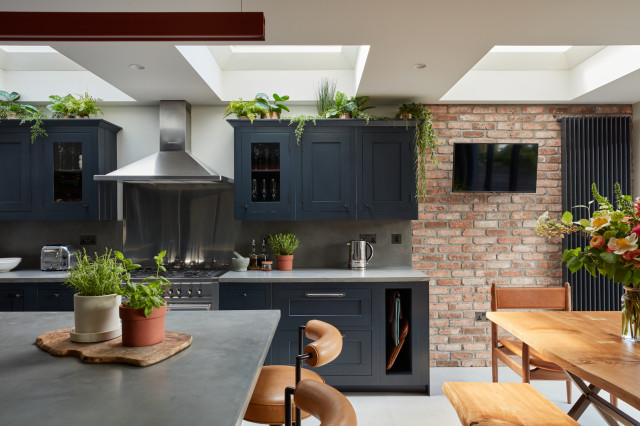Wandsworth home refurbishment eclectic-kitchen