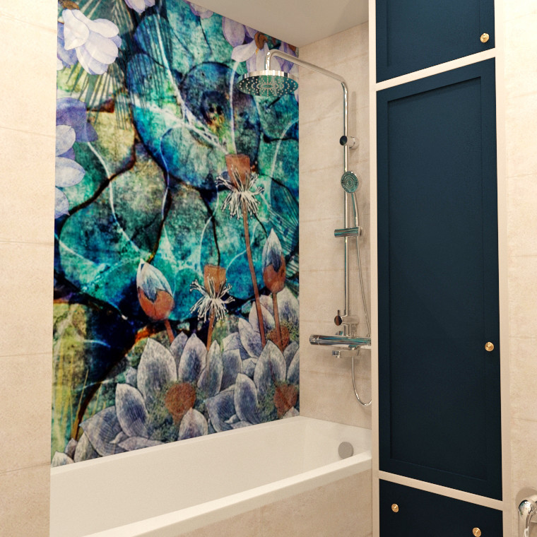 Квартира в Долгопрудном с Панно Ракушка