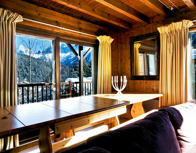 Chalets moderne-spisestue