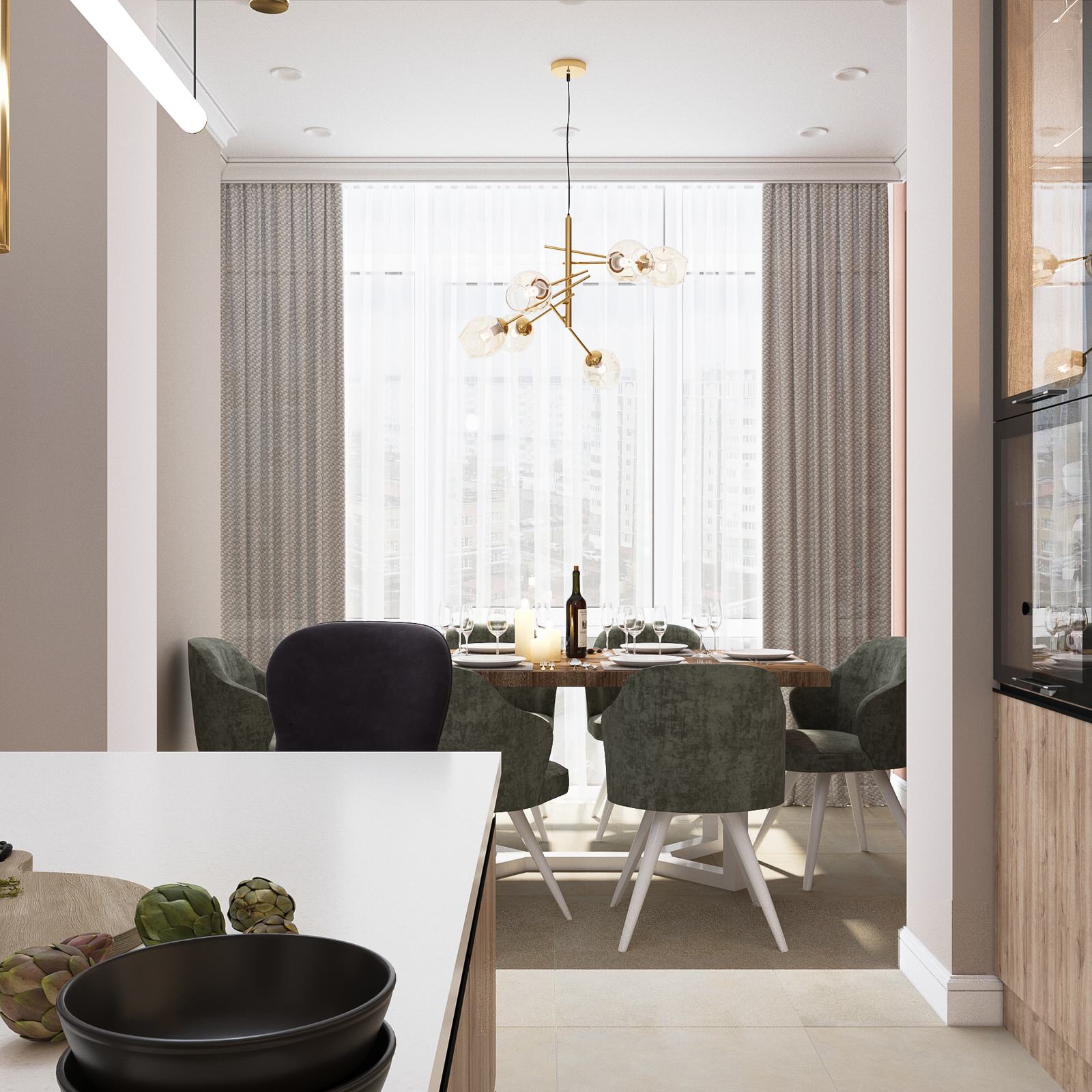 Трехкомнатная в ЖК Перспектива