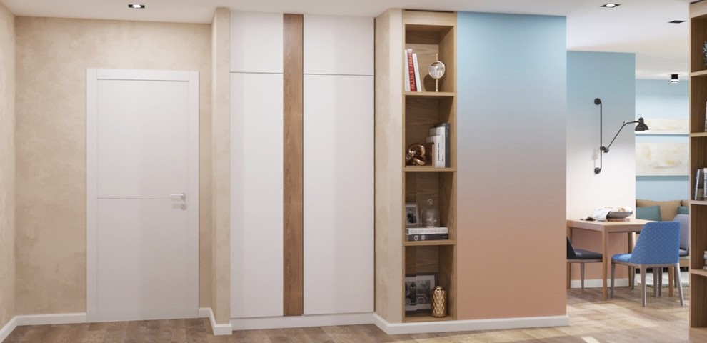 Дизайн проект 2к кв. 55м2 в ЖК Мечта для молодого человека