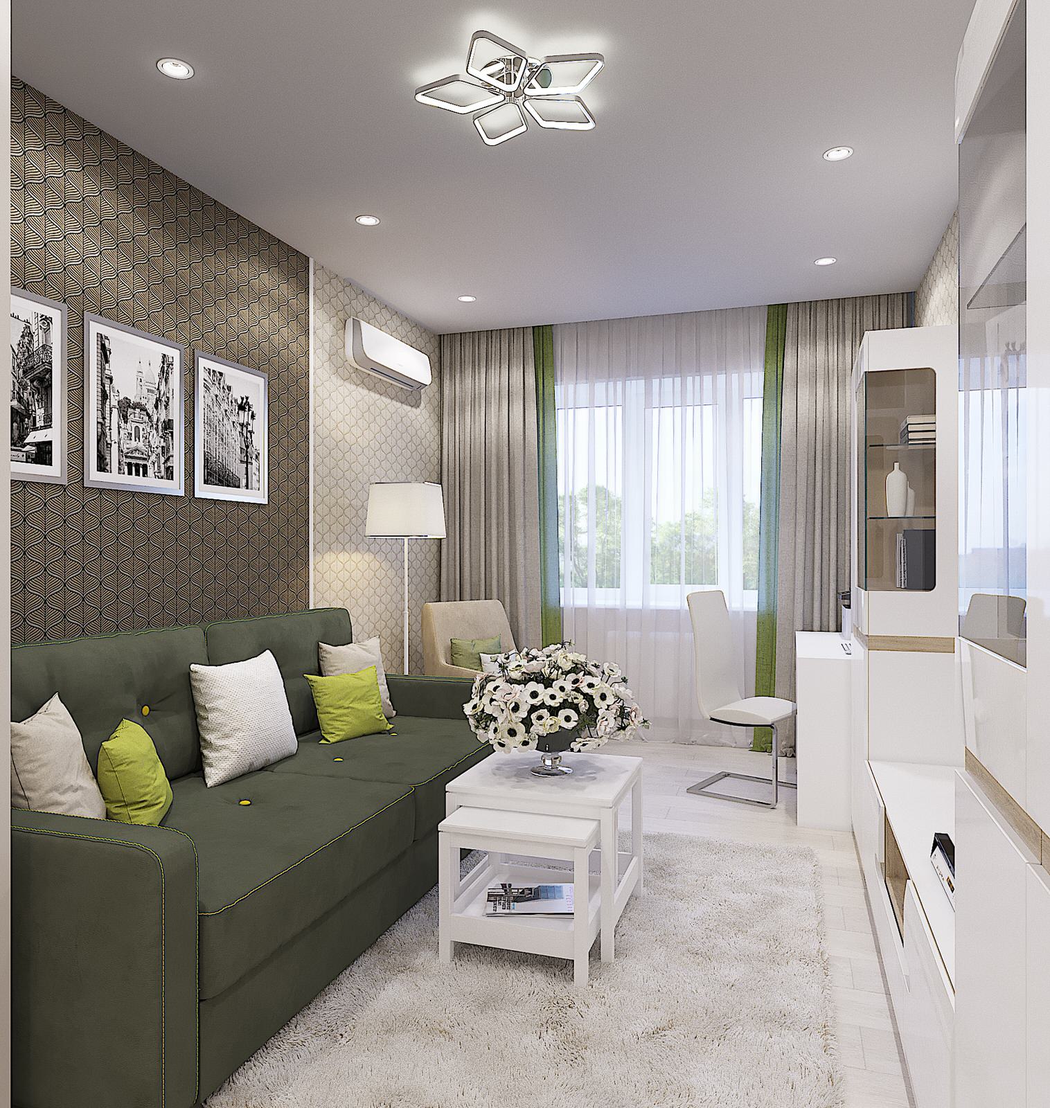 Проект двухкомнатной квартиры на пр.Ленина