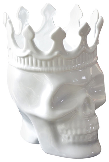 Louise Skull Scented Candle, Rose de Vents