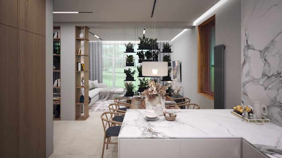 Гостиная в частном доме