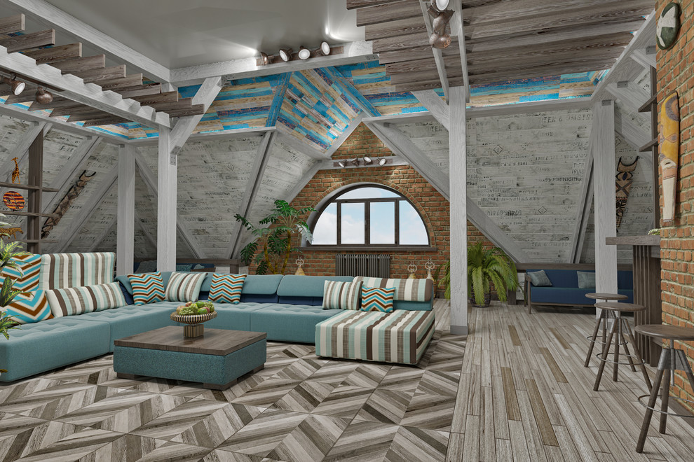 ДОМ С МАНСАРДОЙ