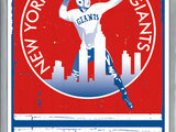 NFL New York Giants - Retro Logo 15 Poster