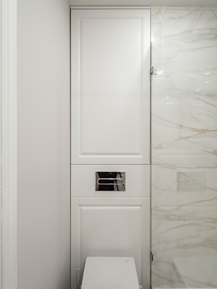 Меблировка санузла в неоклассическом стиле