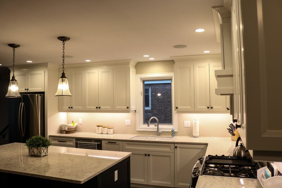 Kitchen - transitional kitchen idea in Toronto