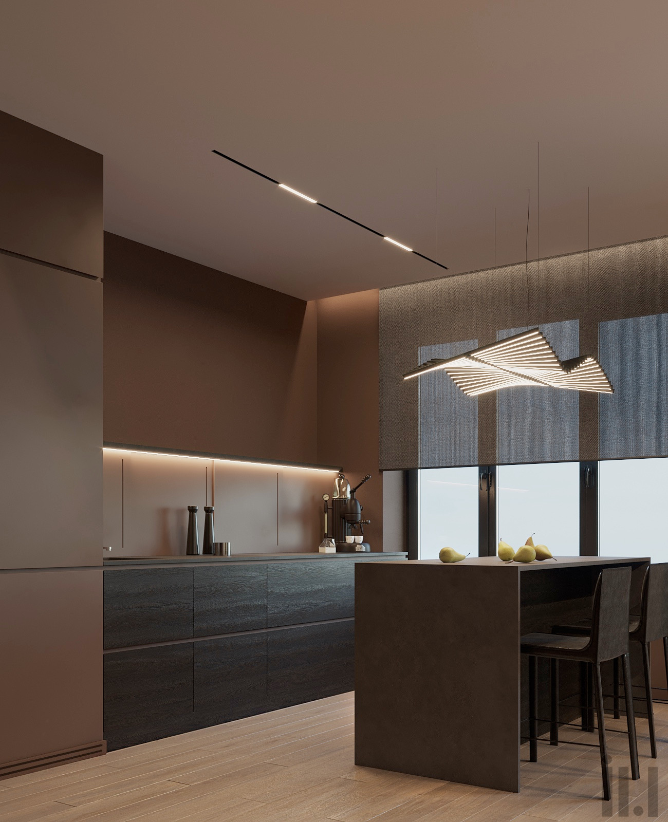 Кухня минимализм