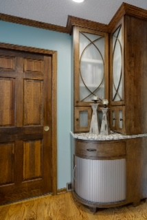 Example of a huge transitional kitchen design