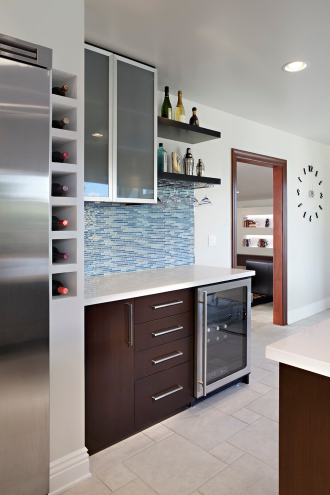 Hollywood Hills - Modern - Home Bar - Atlanta - by BoldForm Designs