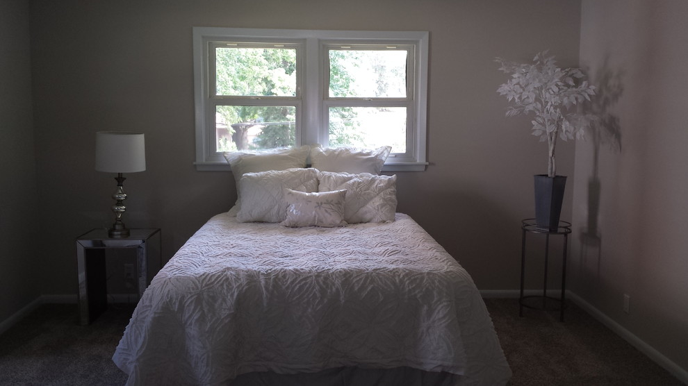 After of beautiful modern bedroom