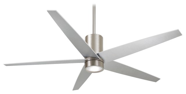 Minka Aire Symbio Brushed Nickel 56 Ceiling Fan Contemporary