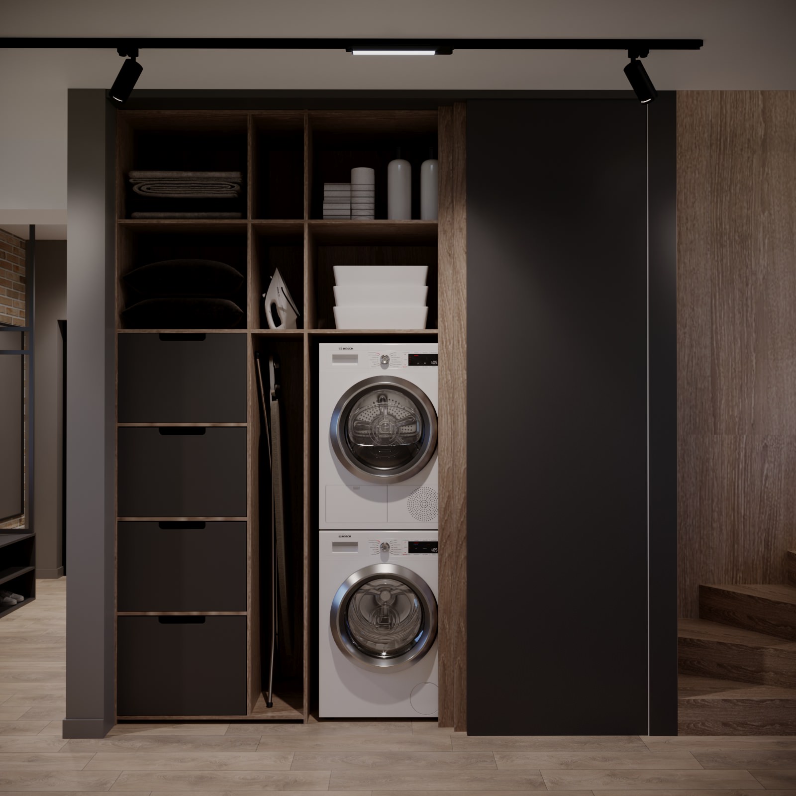 Двухуровневая квартира Лофт