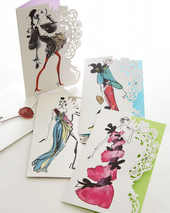 Christian Lacroix Haute Couture Notecards