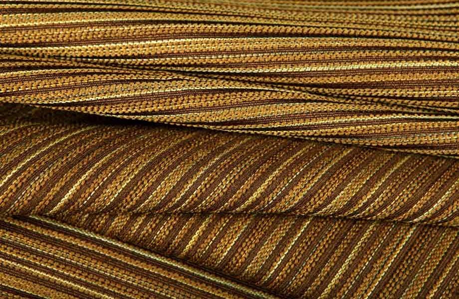 Coalesce Stripe Upholstery Fabric in Avocado