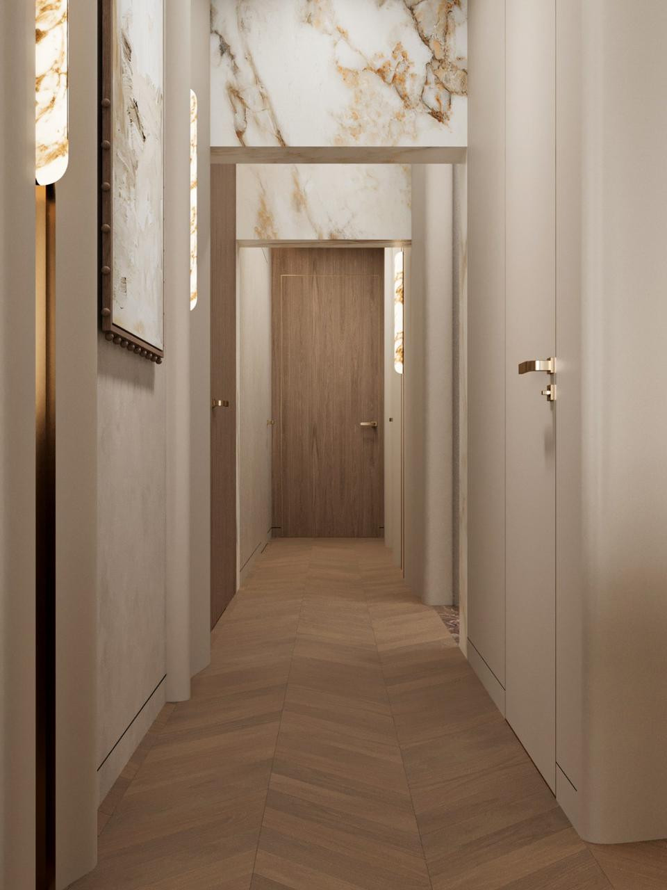 Скандинавская нежность для семьи с младенцем