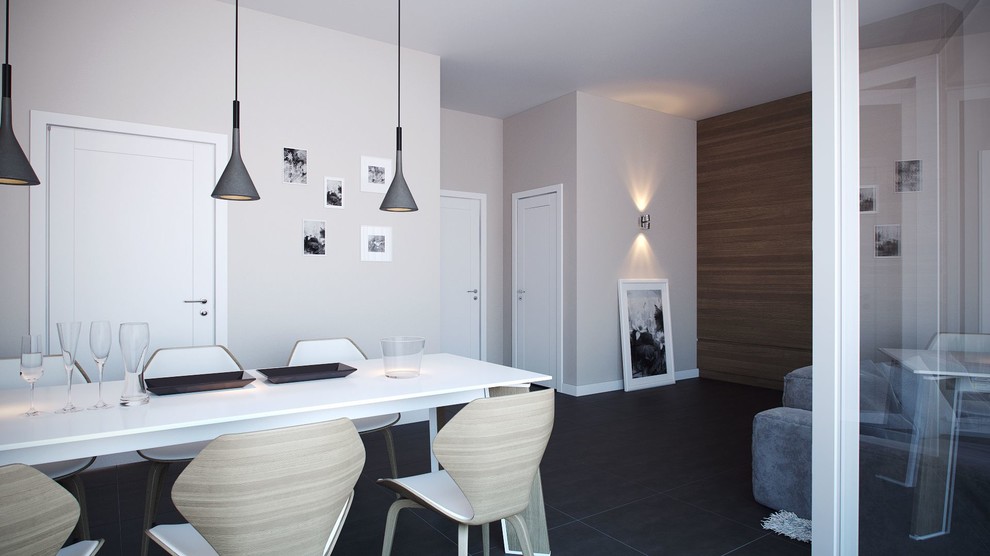 Дизайн интерьера квартиры "Простая геометрия"