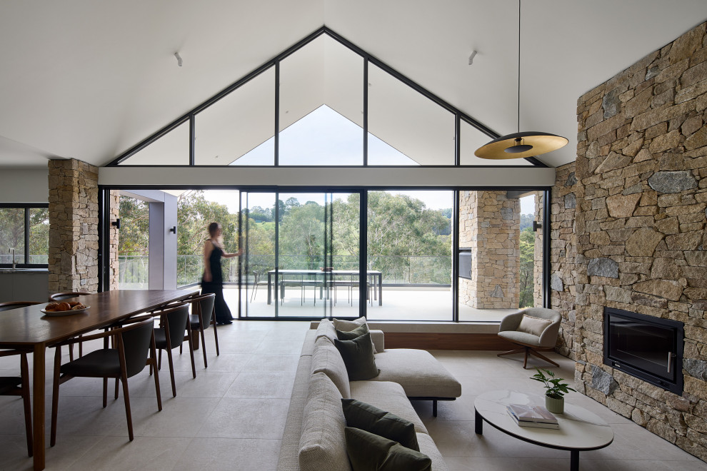 Hillside Home - Farmhouse - Living Room - Melbourne - by Whisker ...